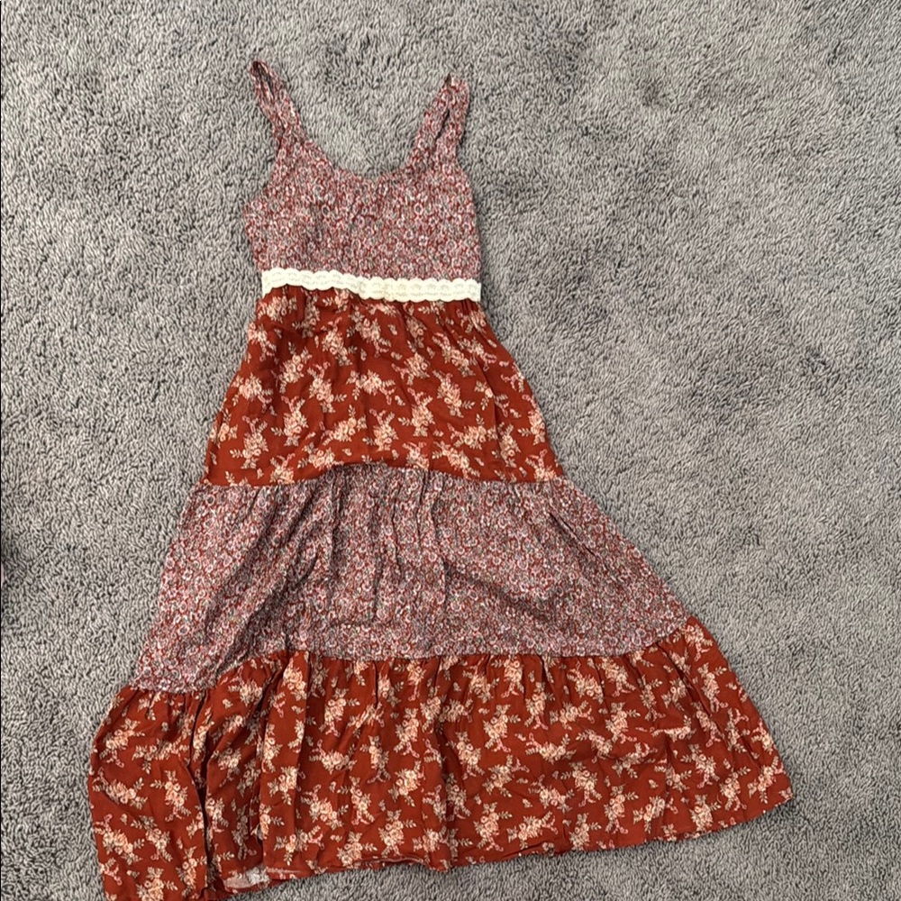 Floral Tiered Maxi Dress